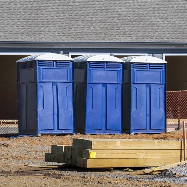 are there any restrictions on what items can be disposed of in the portable restrooms in Moorhead MN